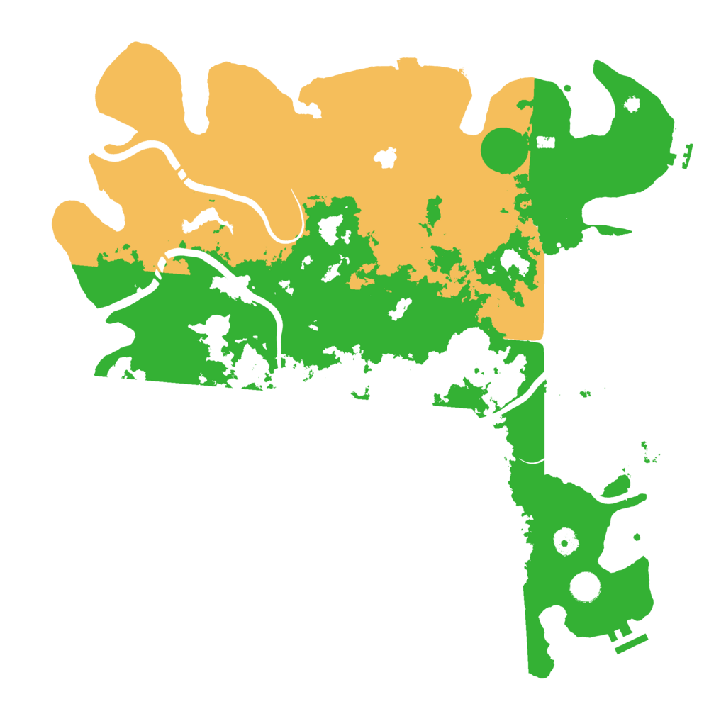 Biome Rust Map: Procedural Map, Size: 4250, Seed: 63631554