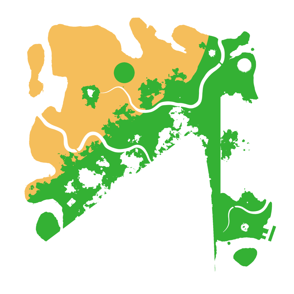 Biome Rust Map: Procedural Map, Size: 3750, Seed: 57797620
