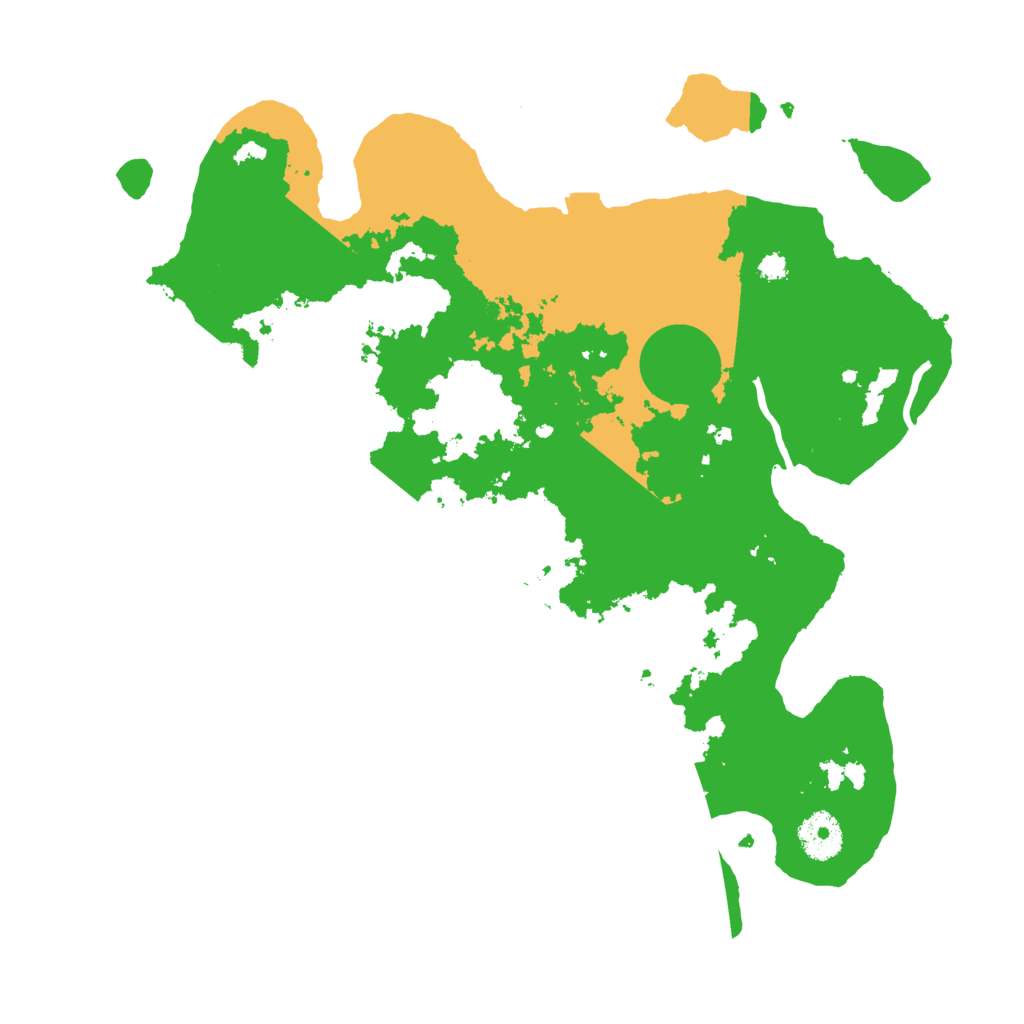 Biome Rust Map: Procedural Map, Size: 3400, Seed: 74805321
