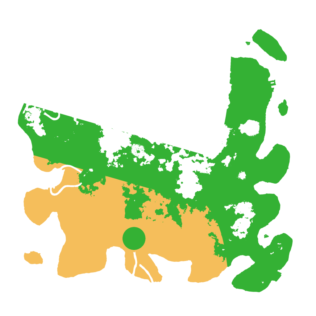 Biome Rust Map: Procedural Map, Size: 3650, Seed: 24545028
