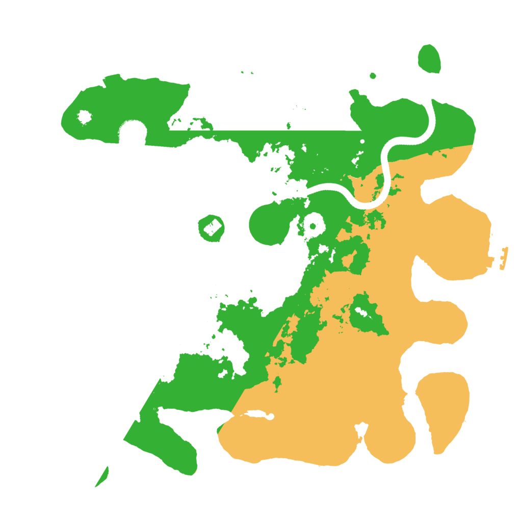 Biome Rust Map: Procedural Map, Size: 3400, Seed: 18852937