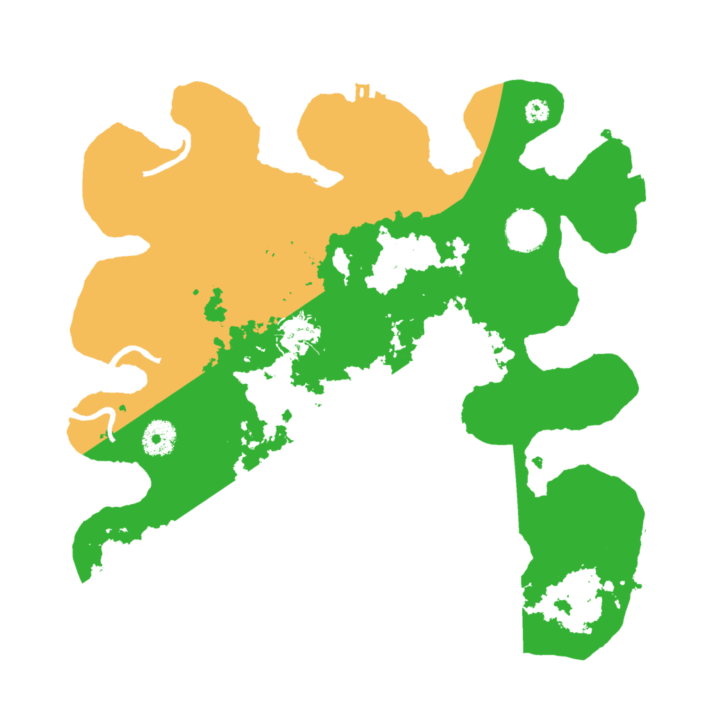 Biome Rust Map: Procedural Map, Size: 3050, Seed: 761994