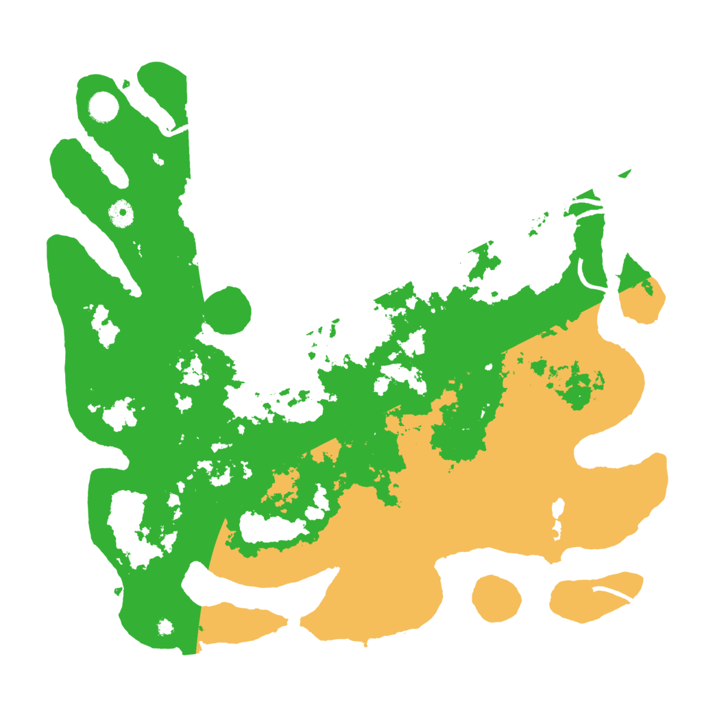 Biome Rust Map: Procedural Map, Size: 4100, Seed: 24262907