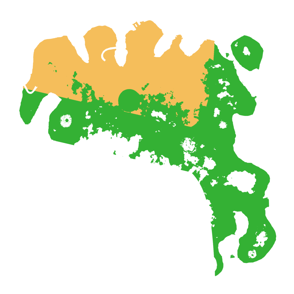 Biome Rust Map: Procedural Map, Size: 3600, Seed: 6082023