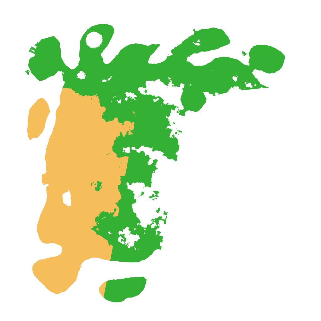 Biome Rust Map: Procedural Map, Size: 3500, Seed: 1238333035