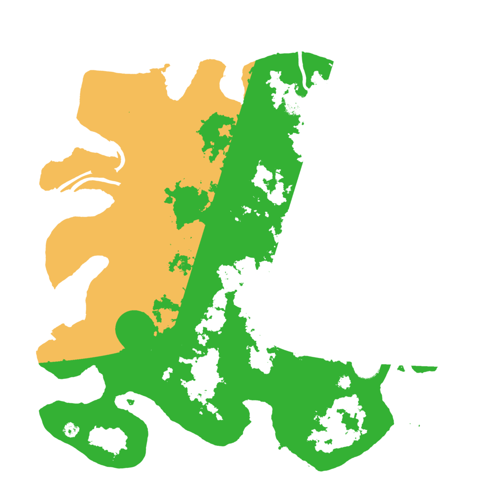 Biome Rust Map: Procedural Map, Size: 3500, Seed: 586886469