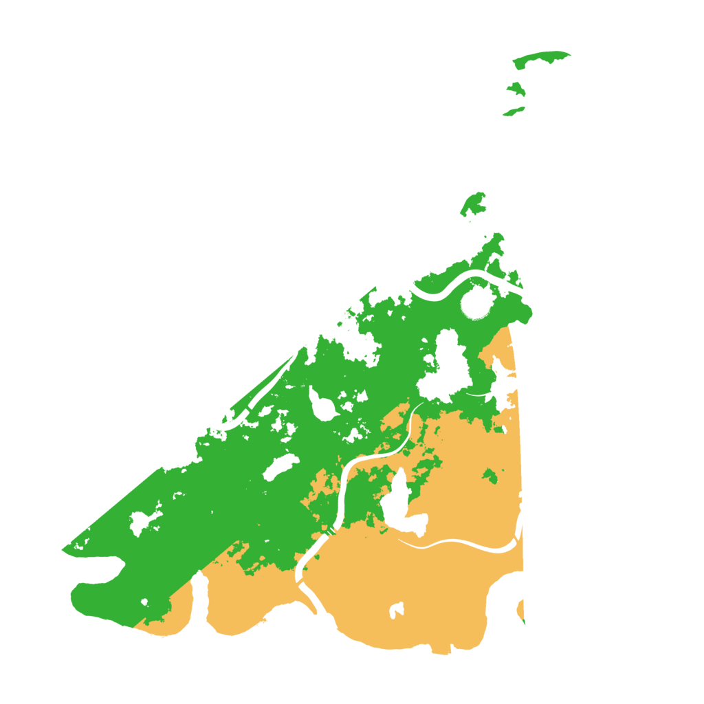 Biome Rust Map: Procedural Map, Size: 4250, Seed: 1778838890