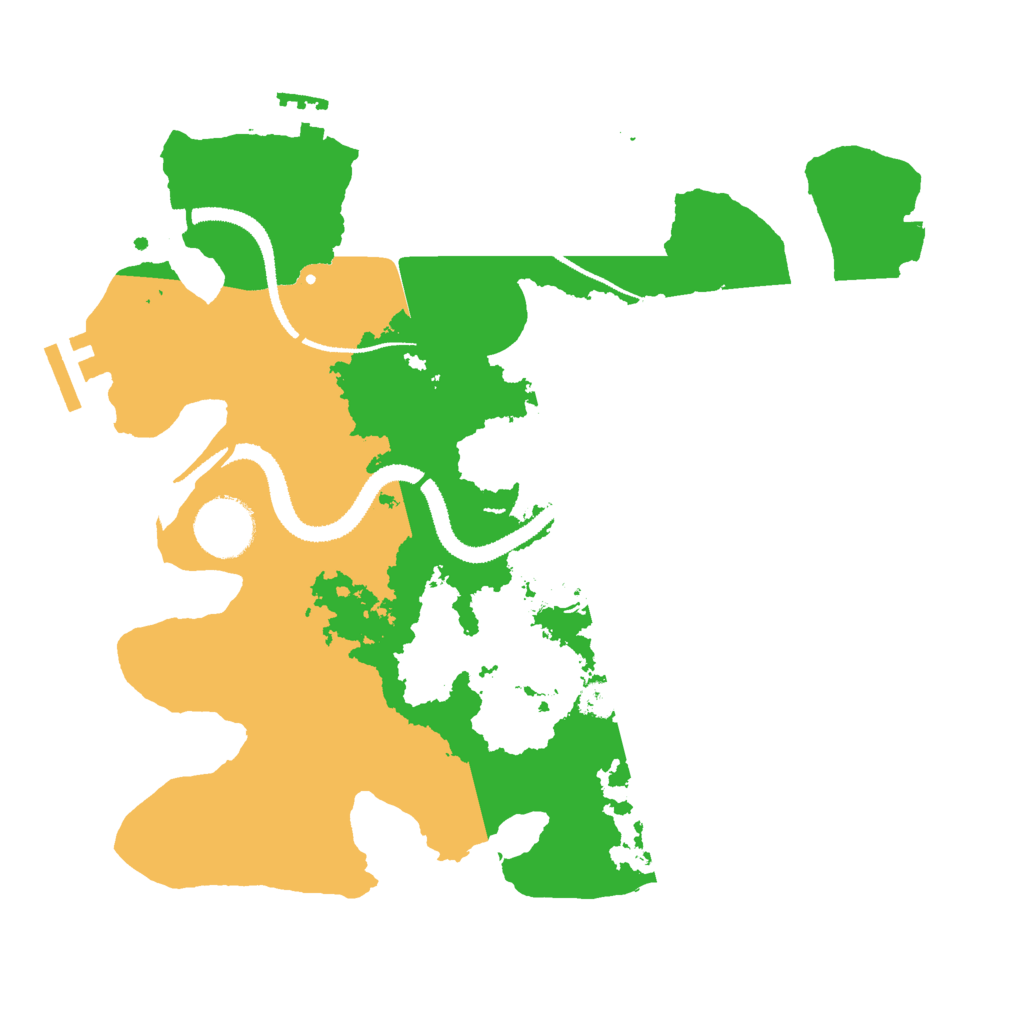 Biome Rust Map: Procedural Map, Size: 3000, Seed: 31775
