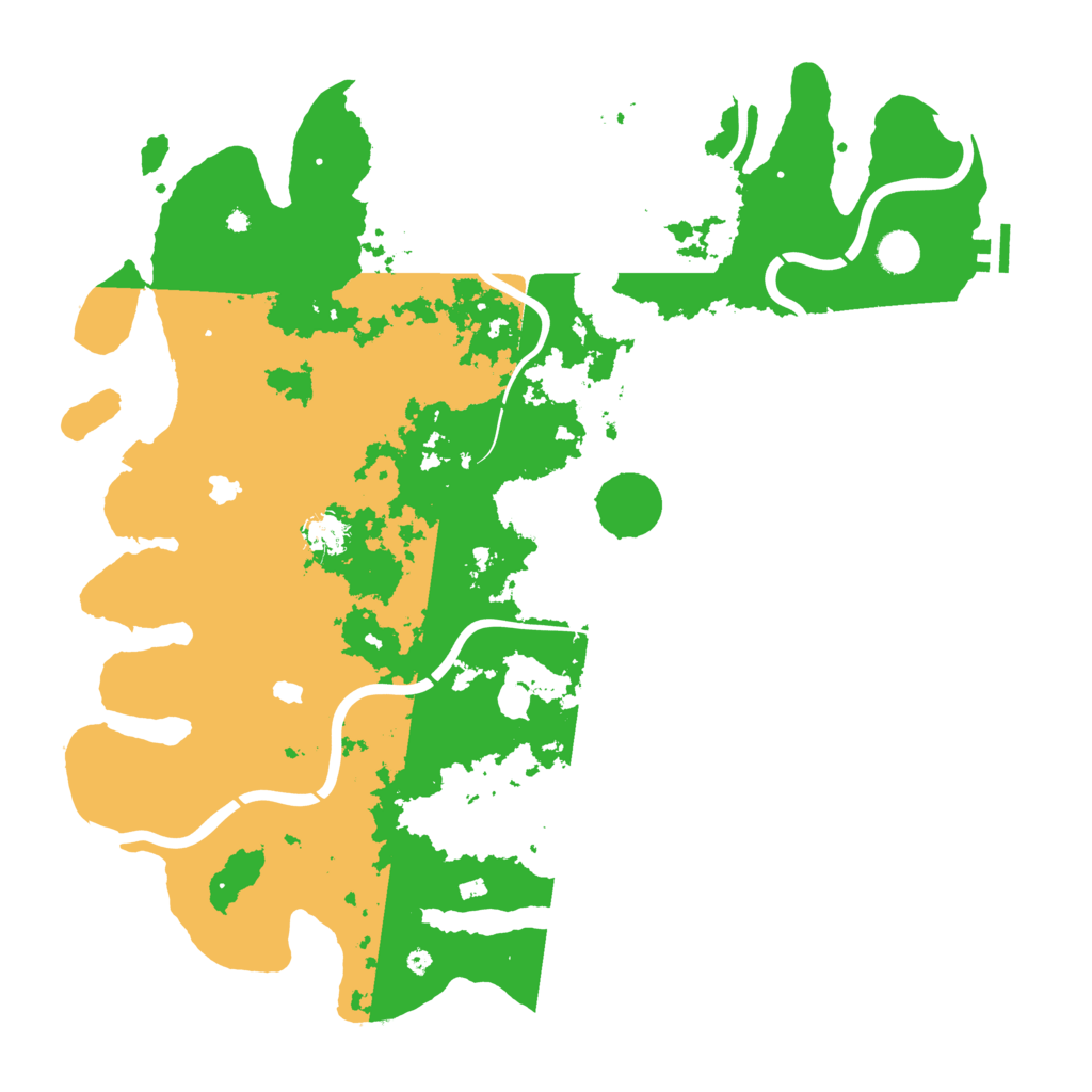 Biome Rust Map: Procedural Map, Size: 4500, Seed: 1895231798