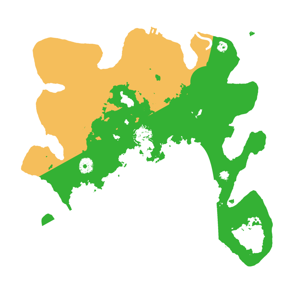 Biome Rust Map: Procedural Map, Size: 3000, Seed: 1184813312