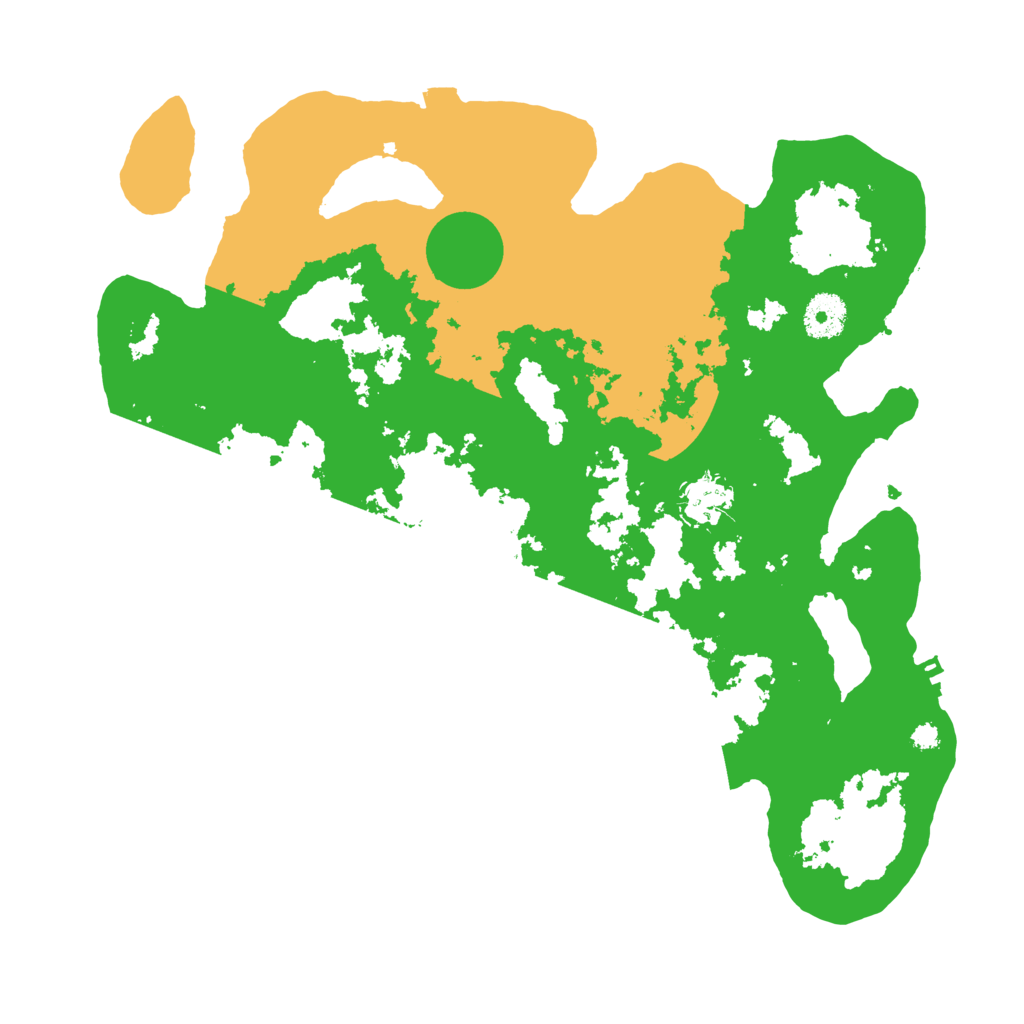 Biome Rust Map: Procedural Map, Size: 3500, Seed: 936333469