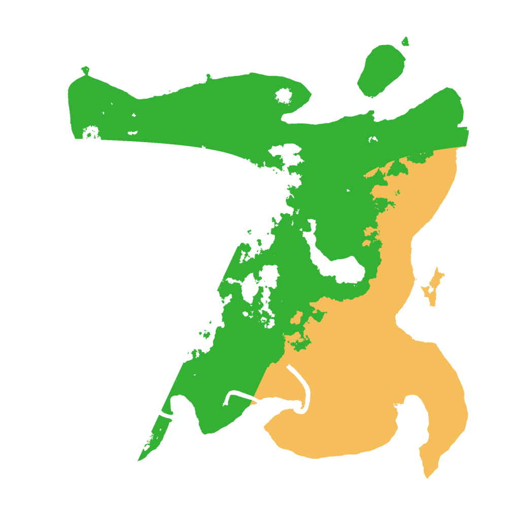 Biome Rust Map: Procedural Map, Size: 3000, Seed: 796258