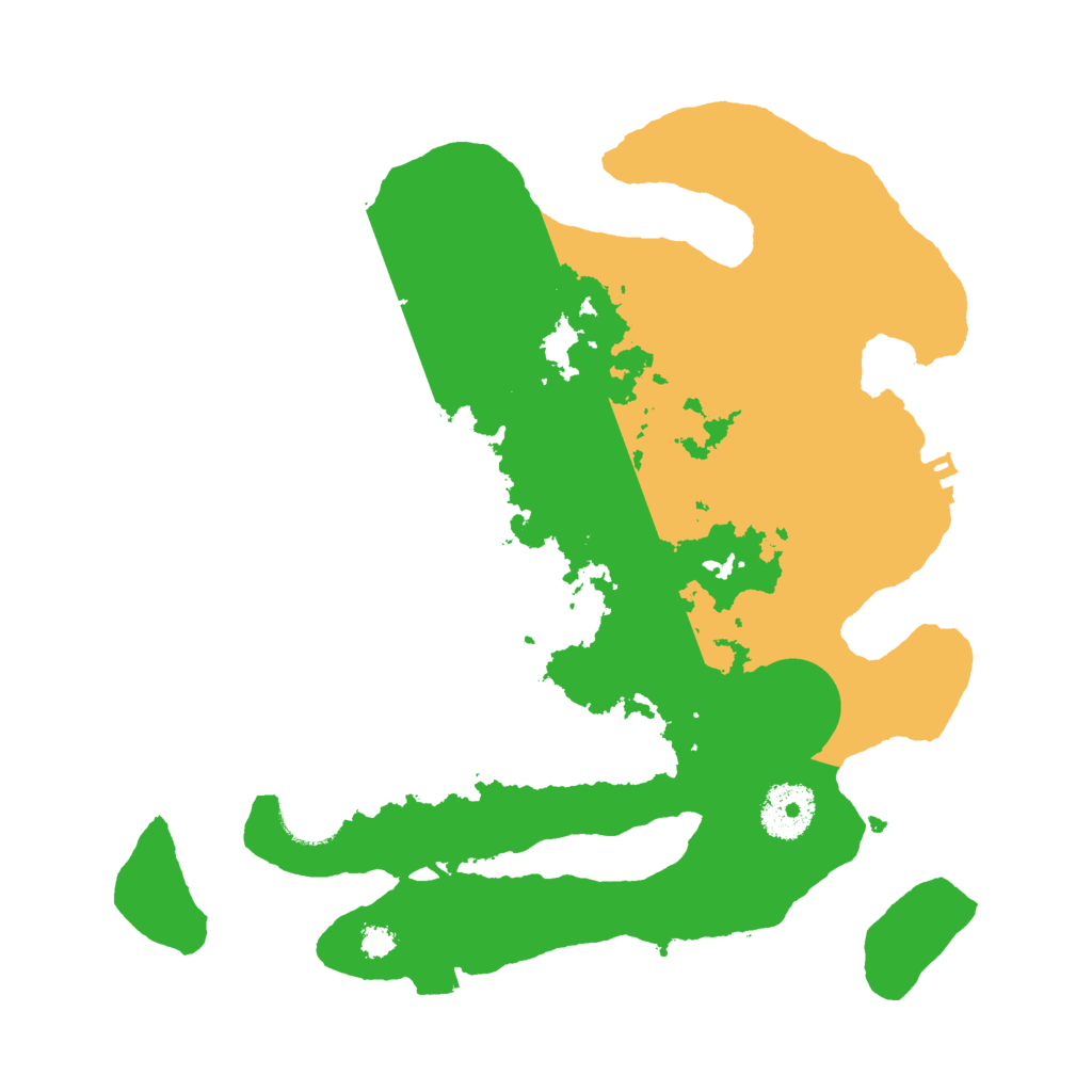 Biome Rust Map: Procedural Map, Size: 3000, Seed: 12915