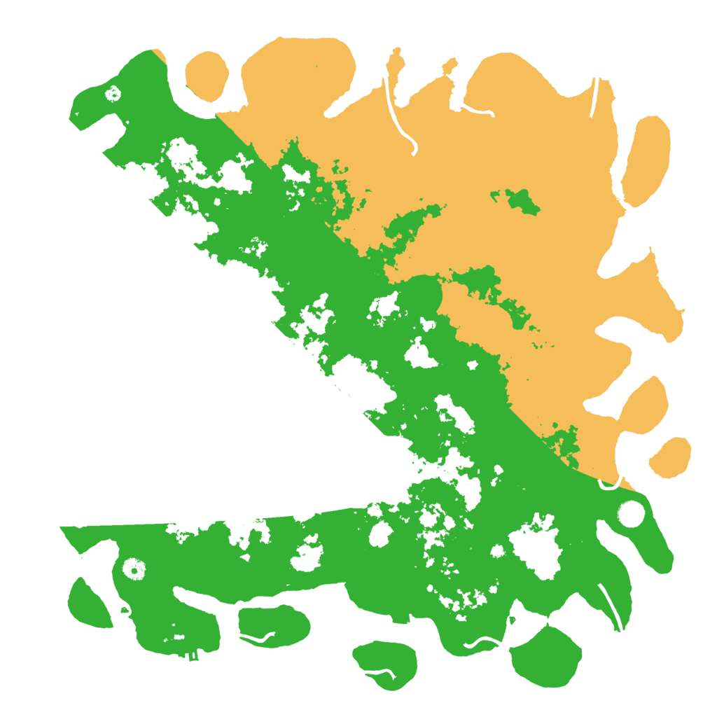 Biome Rust Map: Procedural Map, Size: 4800, Seed: 1751404311