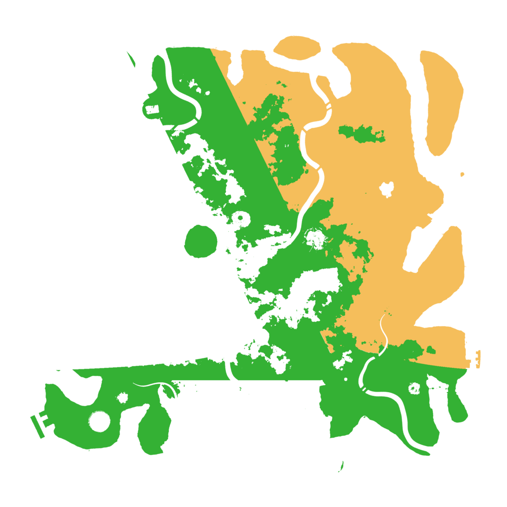 Biome Rust Map: Procedural Map, Size: 4250, Seed: 27413569