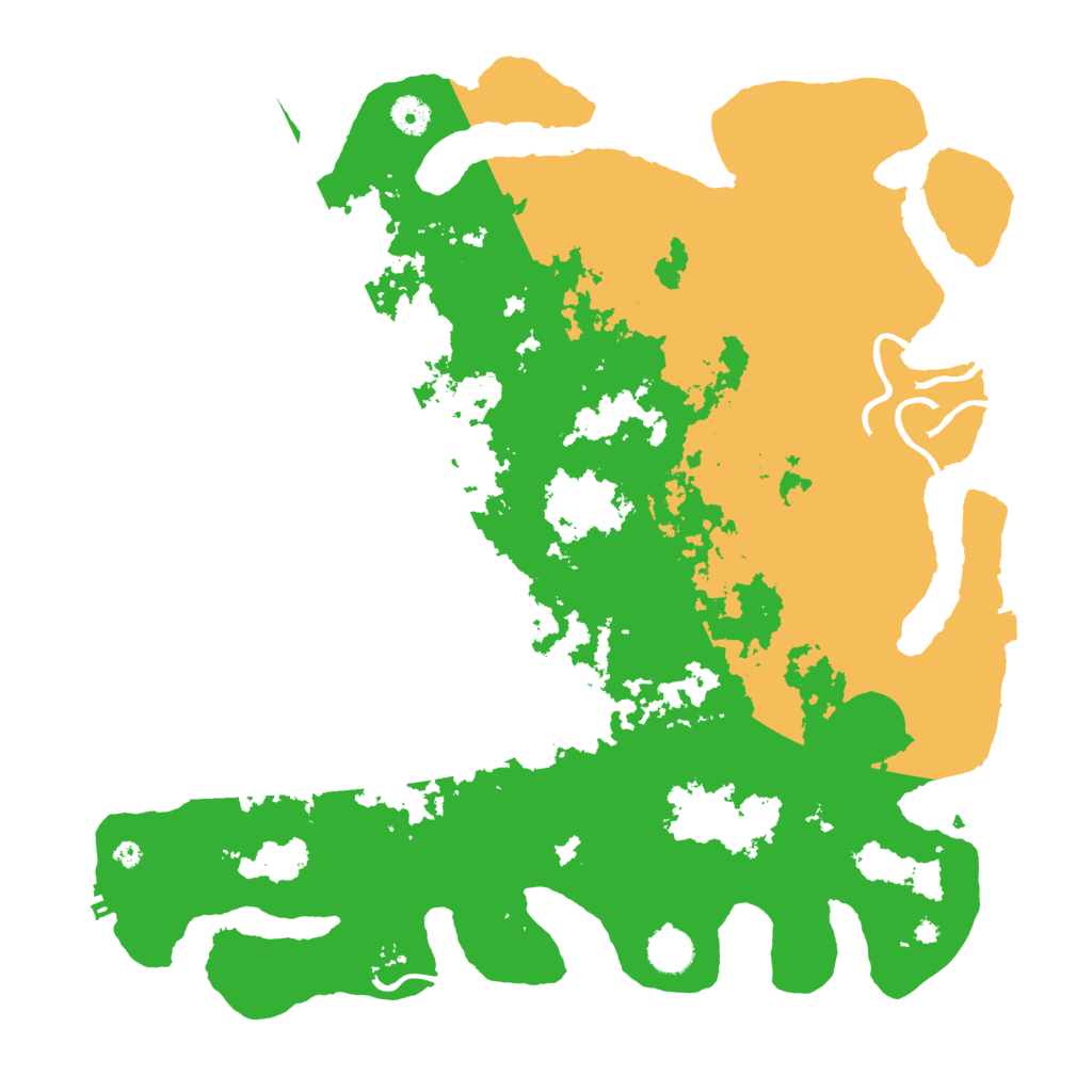 Biome Rust Map: Procedural Map, Size: 4250, Seed: 15961