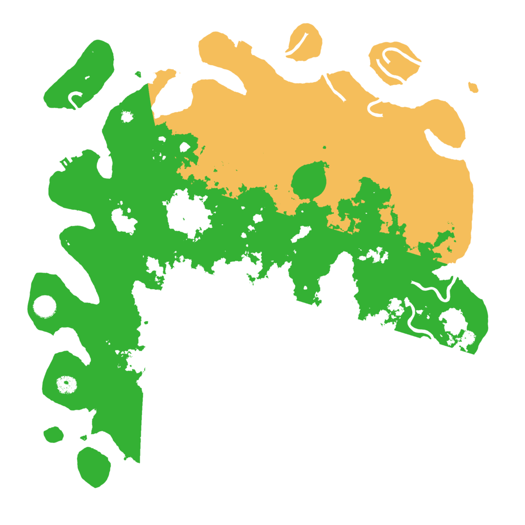 Biome Rust Map: Procedural Map, Size: 4100, Seed: 87251455