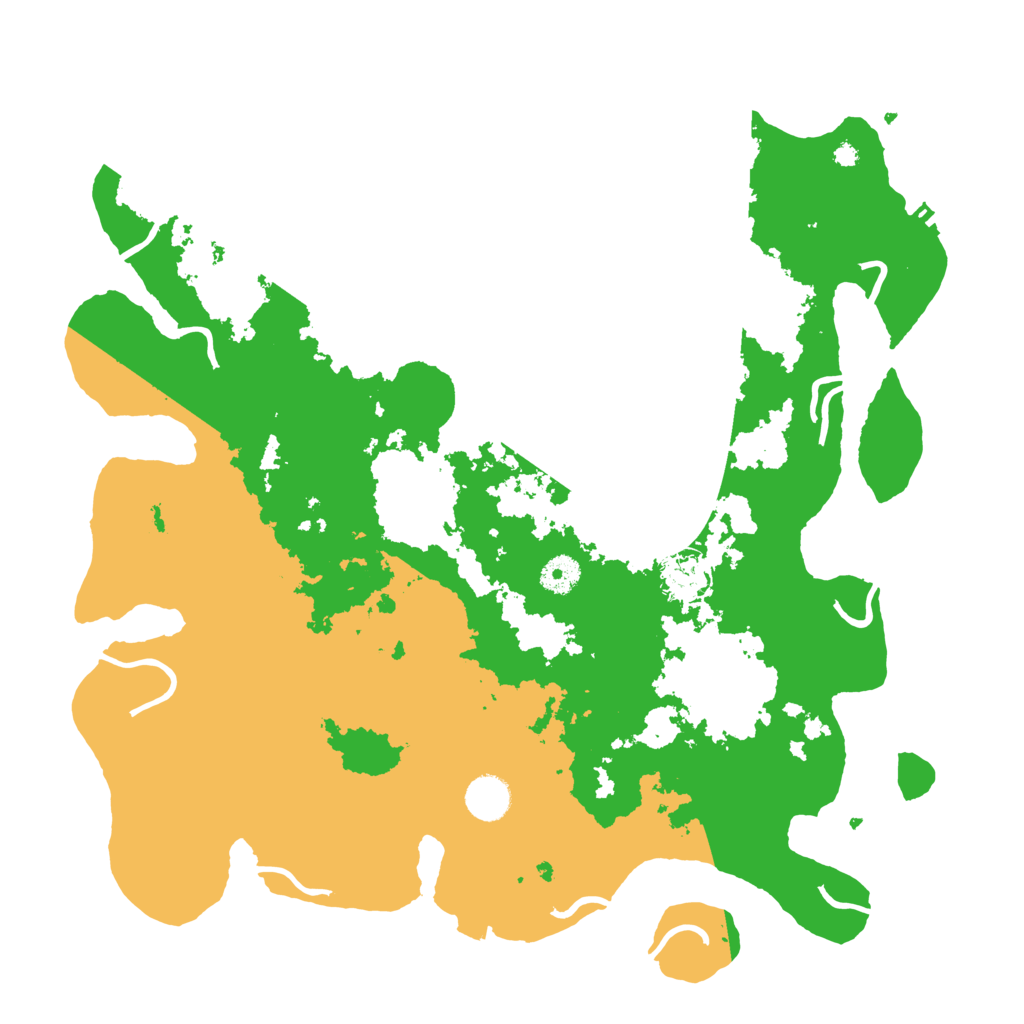 Biome Rust Map: Procedural Map, Size: 4000, Seed: 54125