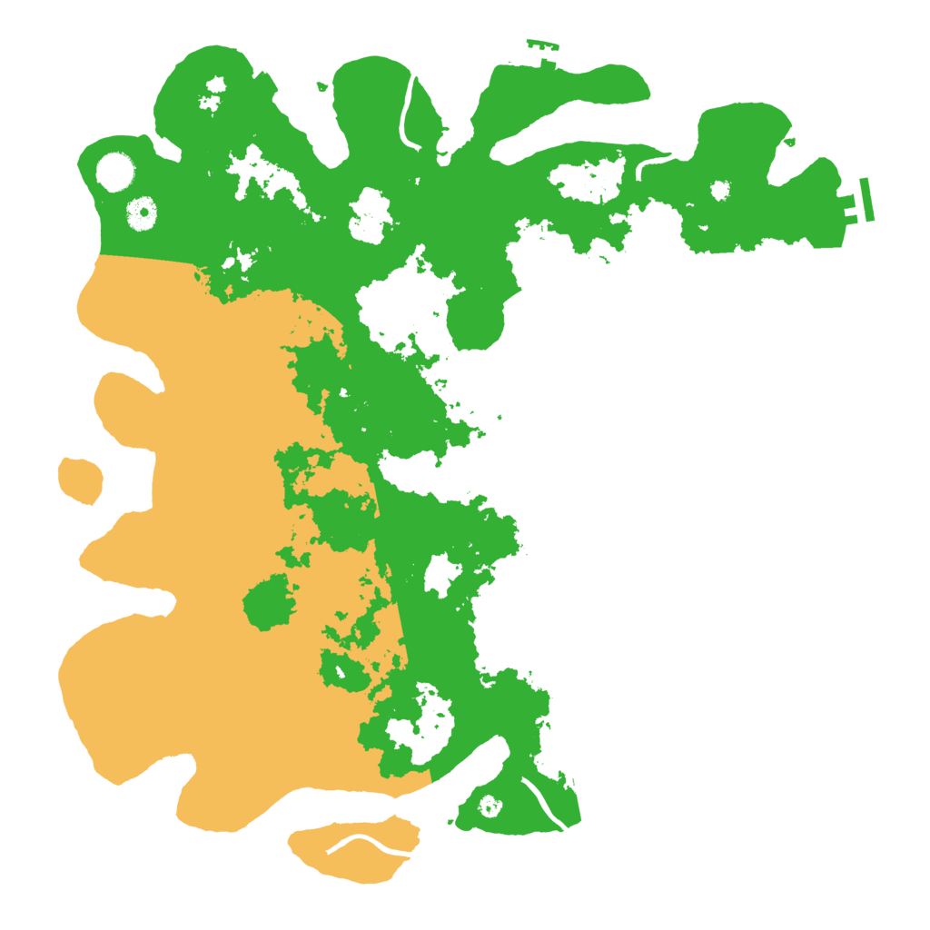 Biome Rust Map: Procedural Map, Size: 4300, Seed: 83812071