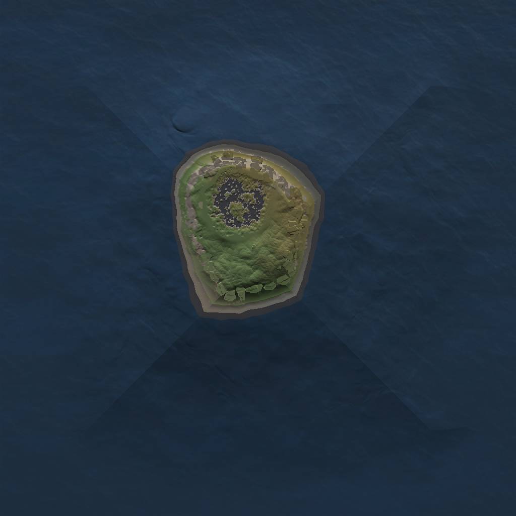 Rust Map: Procedural Map, Size: 1000, Seed: 1288577144, 3 Monuments