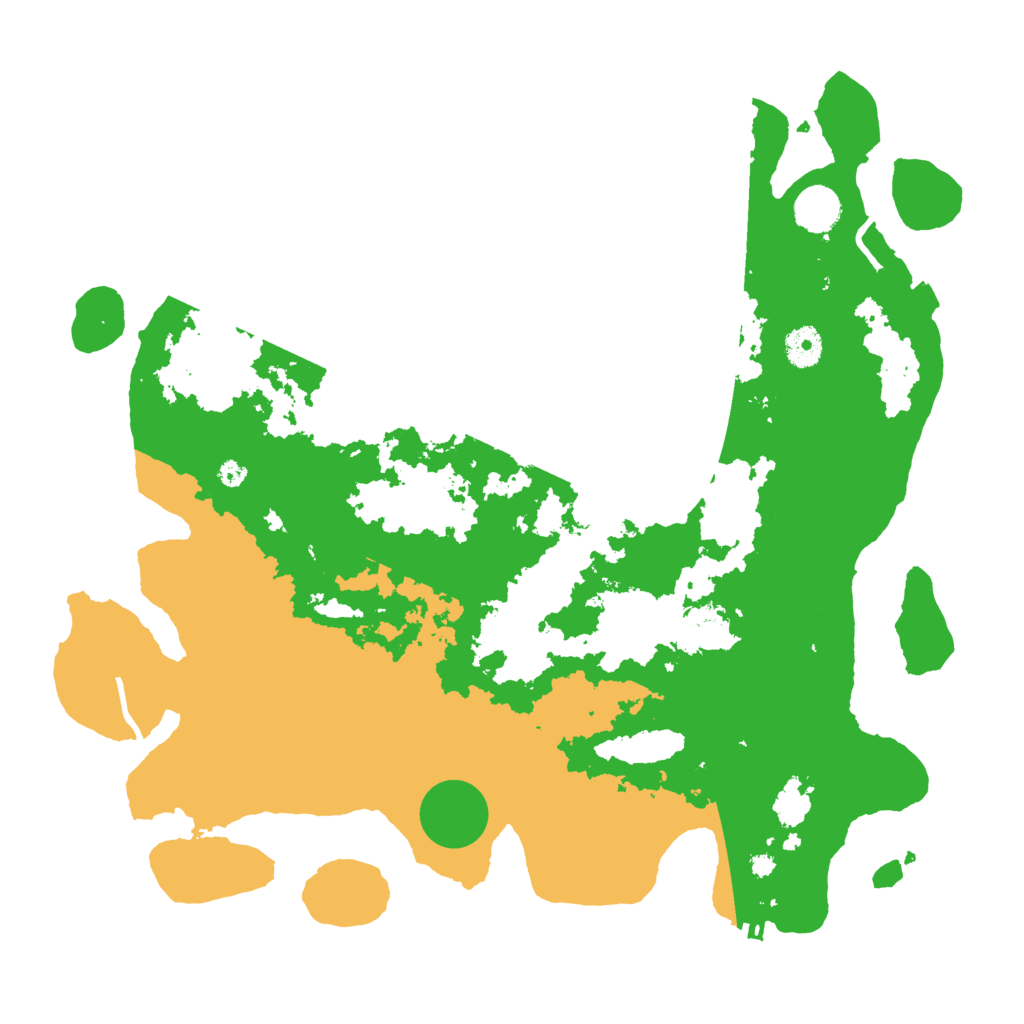 Biome Rust Map: Procedural Map, Size: 3950, Seed: 50819447