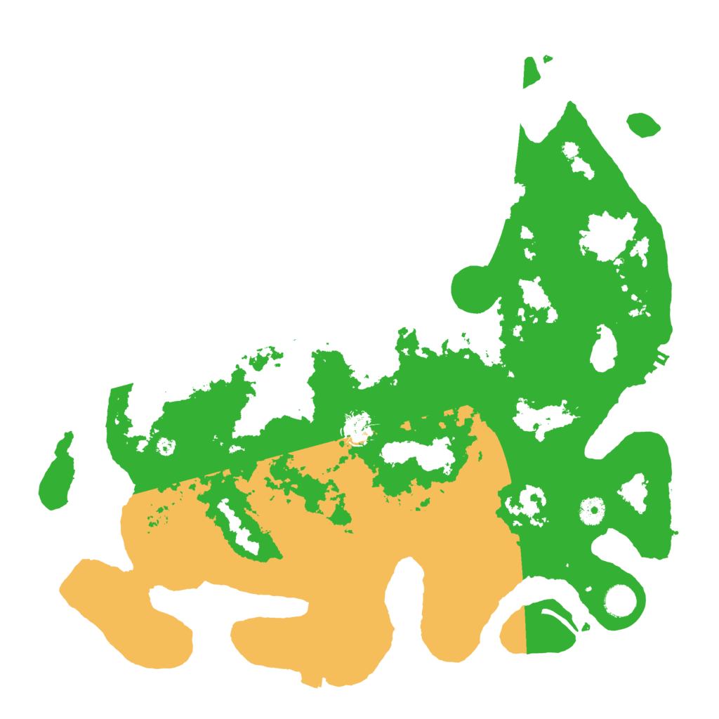 Biome Rust Map: Procedural Map, Size: 4000, Seed: 1452765119