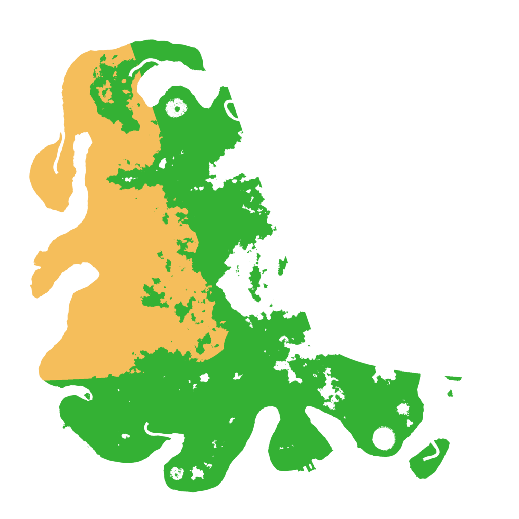 Biome Rust Map: Procedural Map, Size: 4000, Seed: 23223