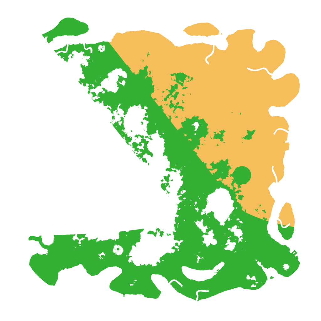 Biome Rust Map: Procedural Map, Size: 4750, Seed: 398915226