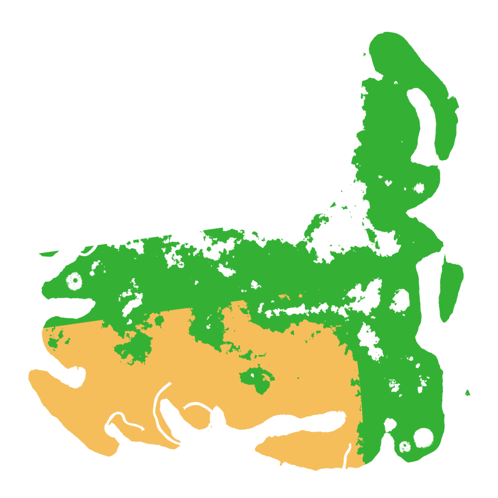 Biome Rust Map: Procedural Map, Size: 4500, Seed: 730086070