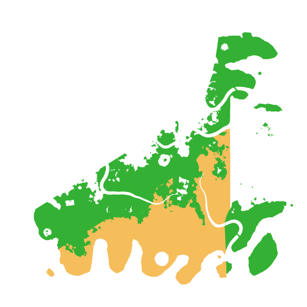 Biome Rust Map: Procedural Map, Size: 3850, Seed: 38505081