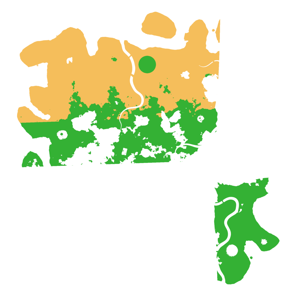 Biome Rust Map: Procedural Map, Size: 4500, Seed: 471697605