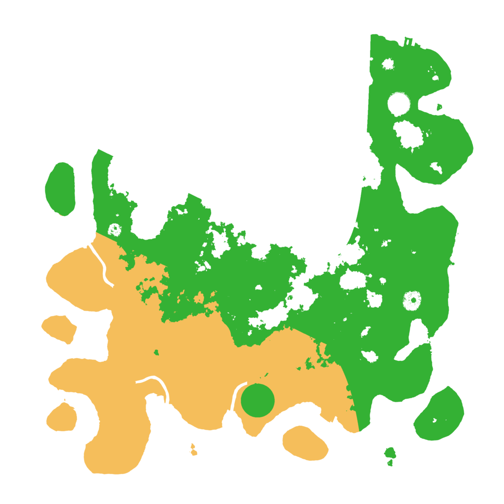 Biome Rust Map: Procedural Map, Size: 3950, Seed: 9242294