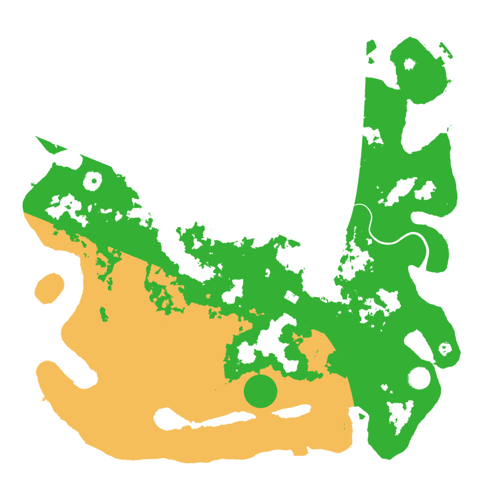 Biome Rust Map: Procedural Map, Size: 3950, Seed: 12154217