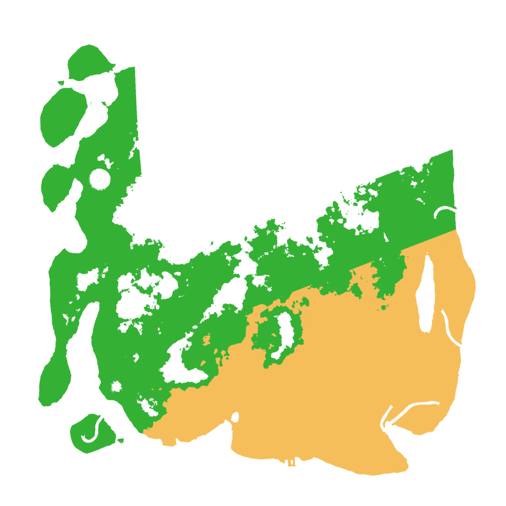 Biome Rust Map: Procedural Map, Size: 4250, Seed: 8243727