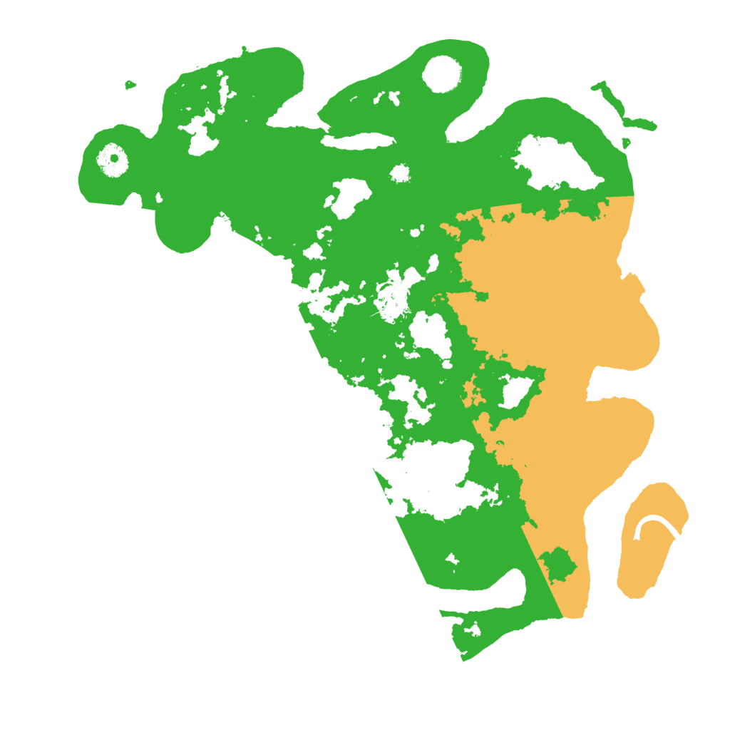 Biome Rust Map: Procedural Map, Size: 3500, Seed: 397577931