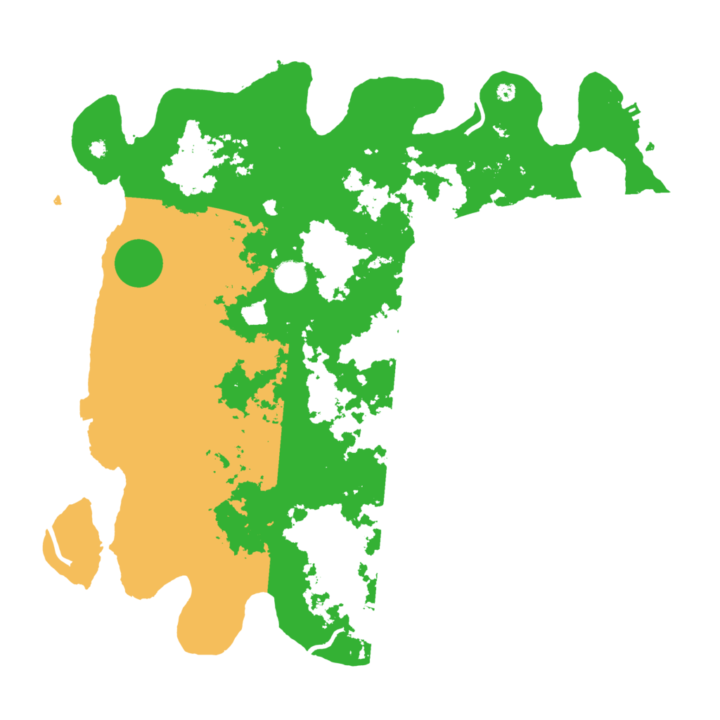 Biome Rust Map: Procedural Map, Size: 3950, Seed: 22710603