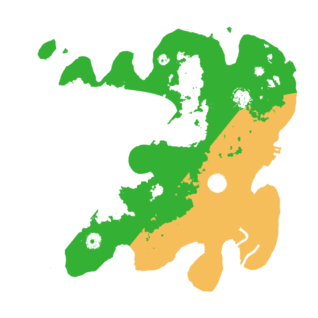 Biome Rust Map: Procedural Map, Size: 3000, Seed: 2165941