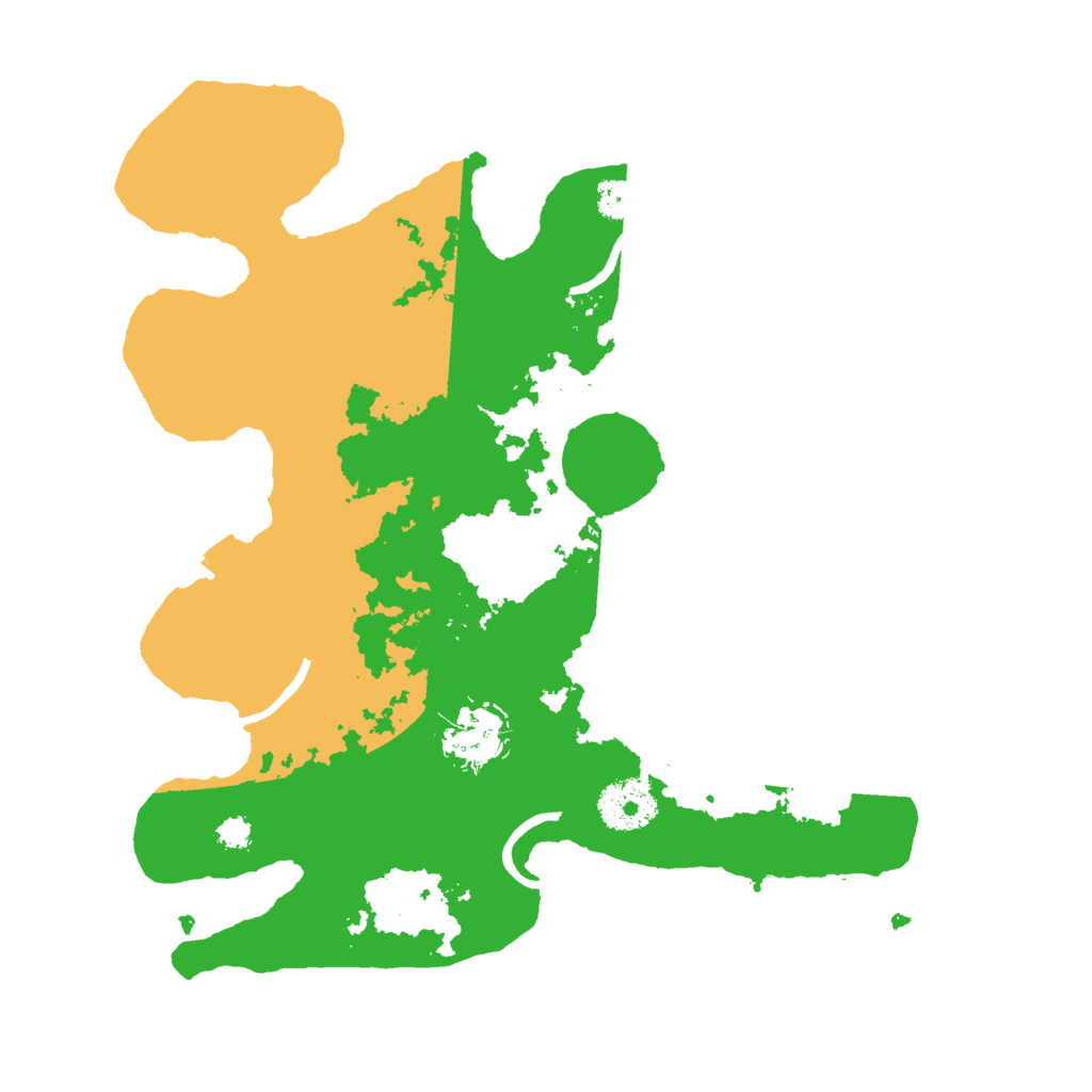 Biome Rust Map: Procedural Map, Size: 3000, Seed: 31790