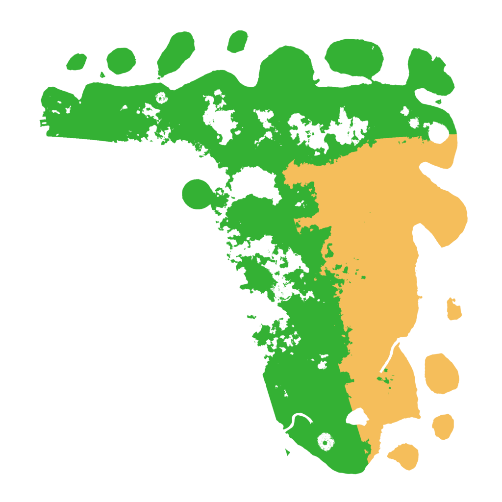 Biome Rust Map: Procedural Map, Size: 4500, Seed: 4895243