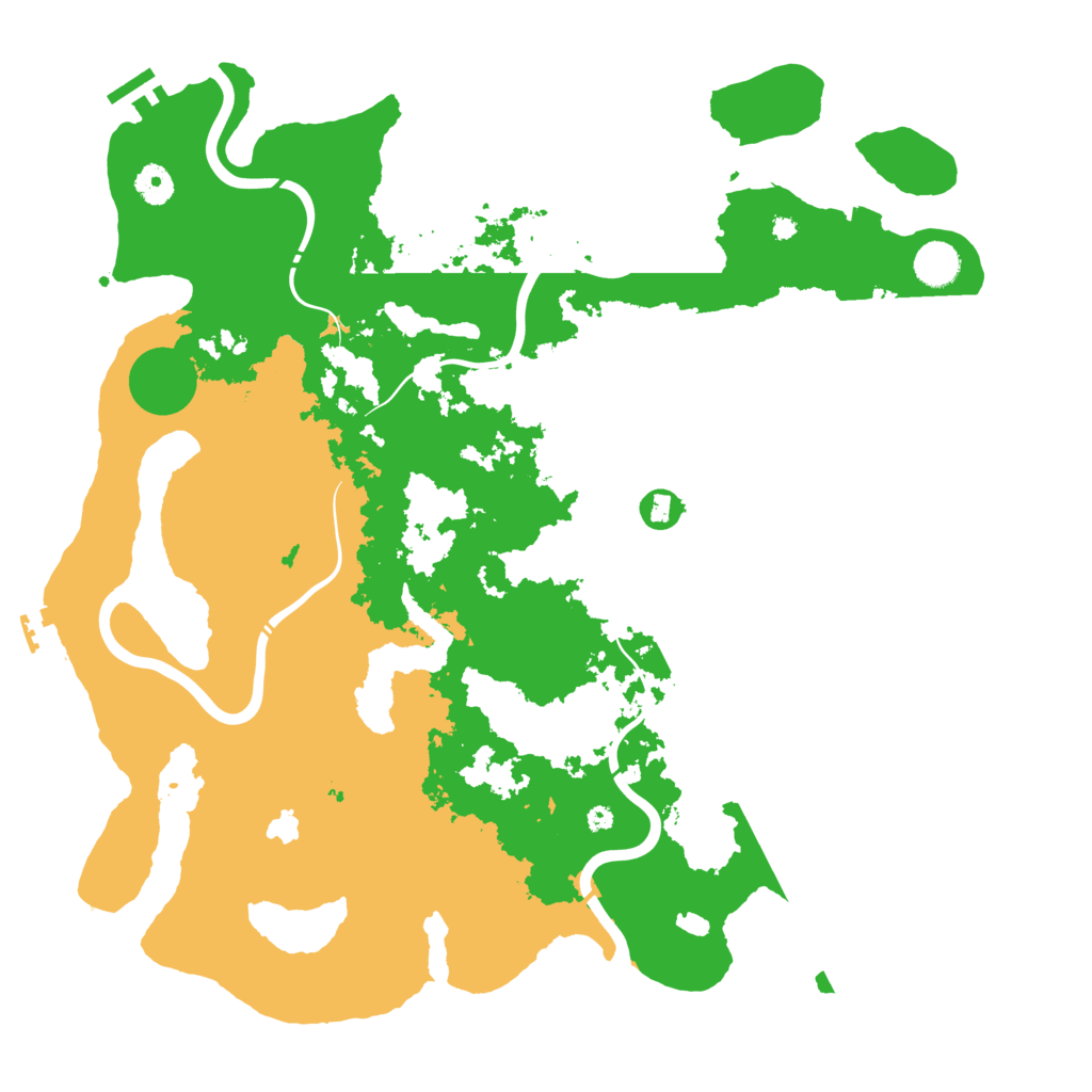 Biome Rust Map: Procedural Map, Size: 4250, Seed: 67212691
