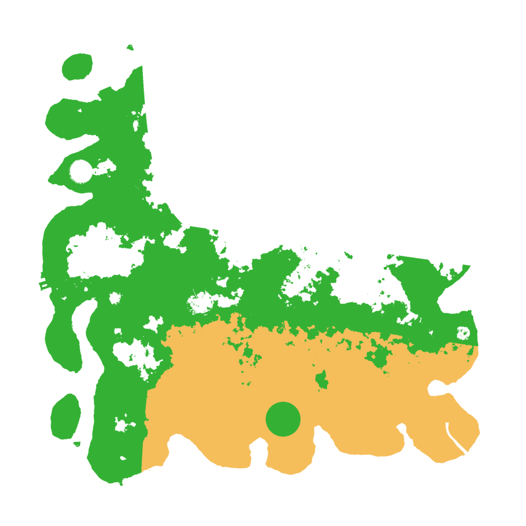 Biome Rust Map: Procedural Map, Size: 4000, Seed: 199726