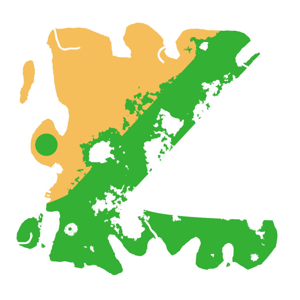 Biome Rust Map: Procedural Map, Size: 3550, Seed: 97825038