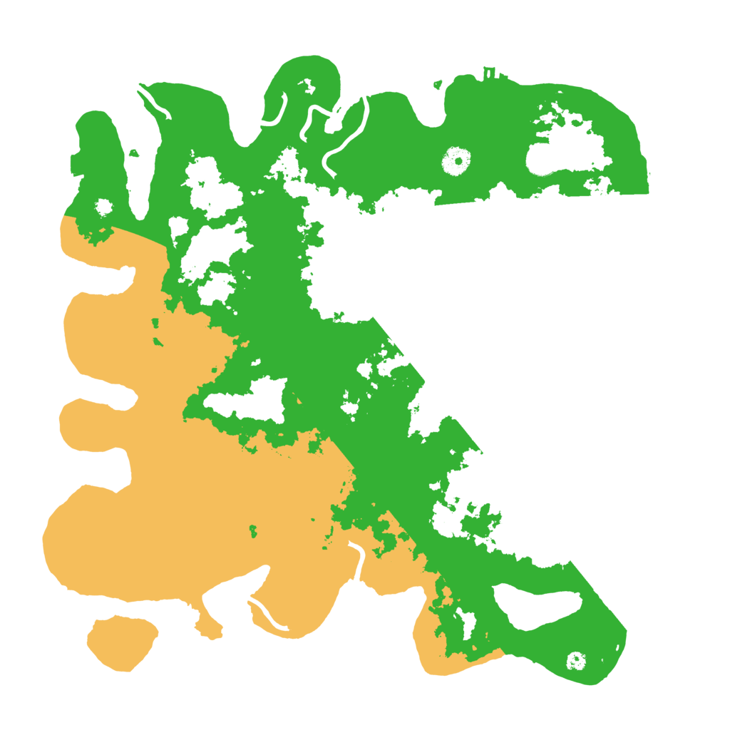 Biome Rust Map: Procedural Map, Size: 3900, Seed: 34087831