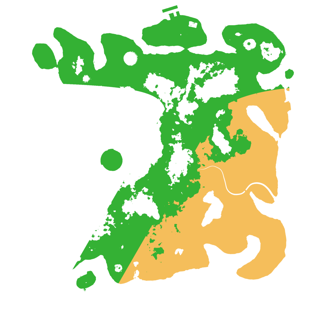Biome Rust Map: Procedural Map, Size: 4000, Seed: 53459356