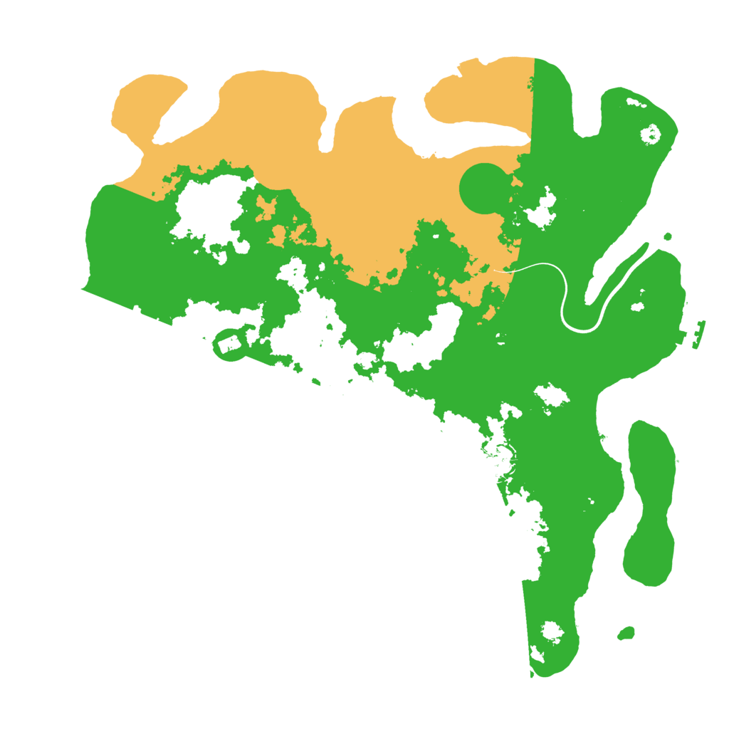 Biome Rust Map: Procedural Map, Size: 3750, Seed: 6170197