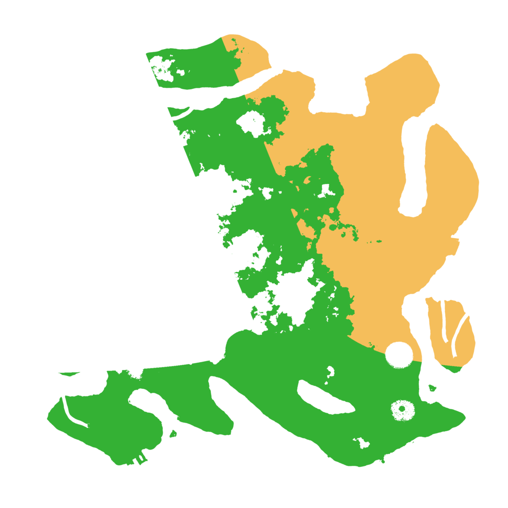 Biome Rust Map: Procedural Map, Size: 3400, Seed: 76916000