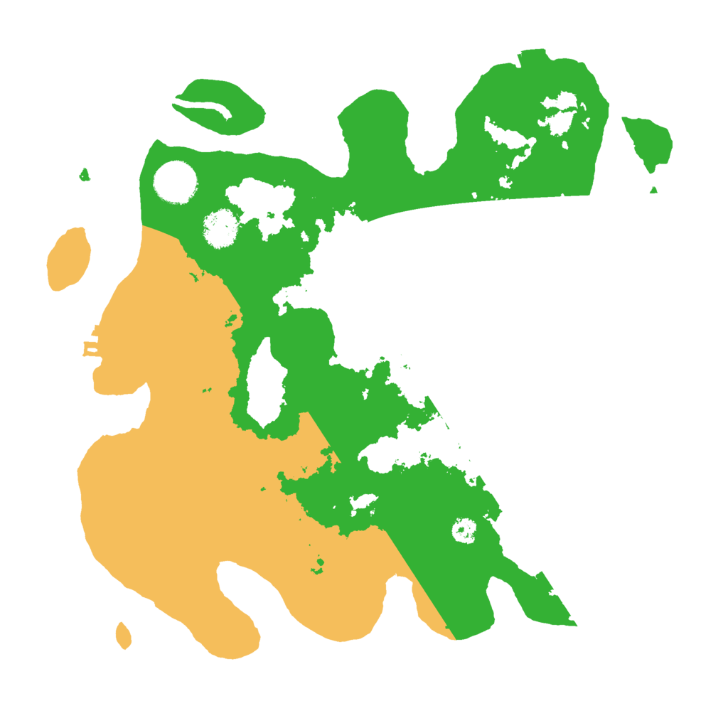 Biome Rust Map: Procedural Map, Size: 3000, Seed: 12332