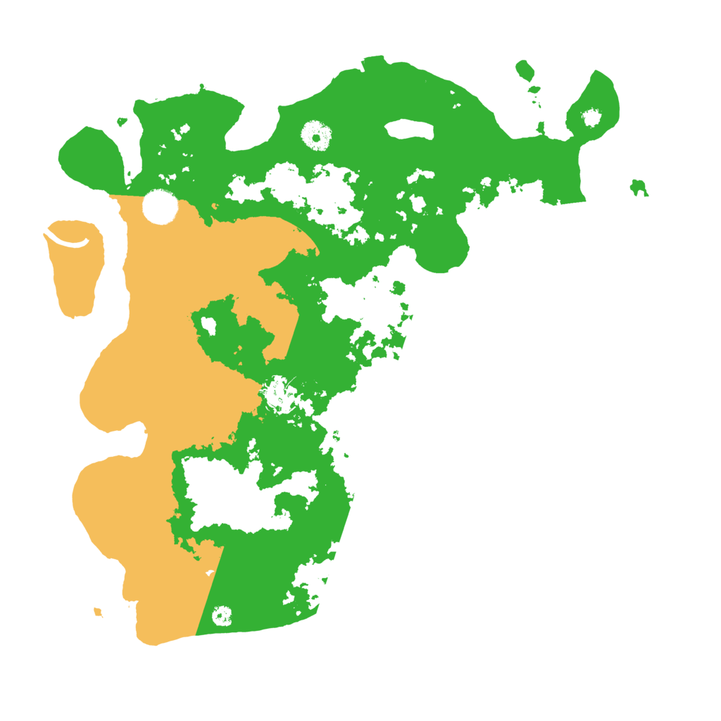 Biome Rust Map: Procedural Map, Size: 3650, Seed: 76192338