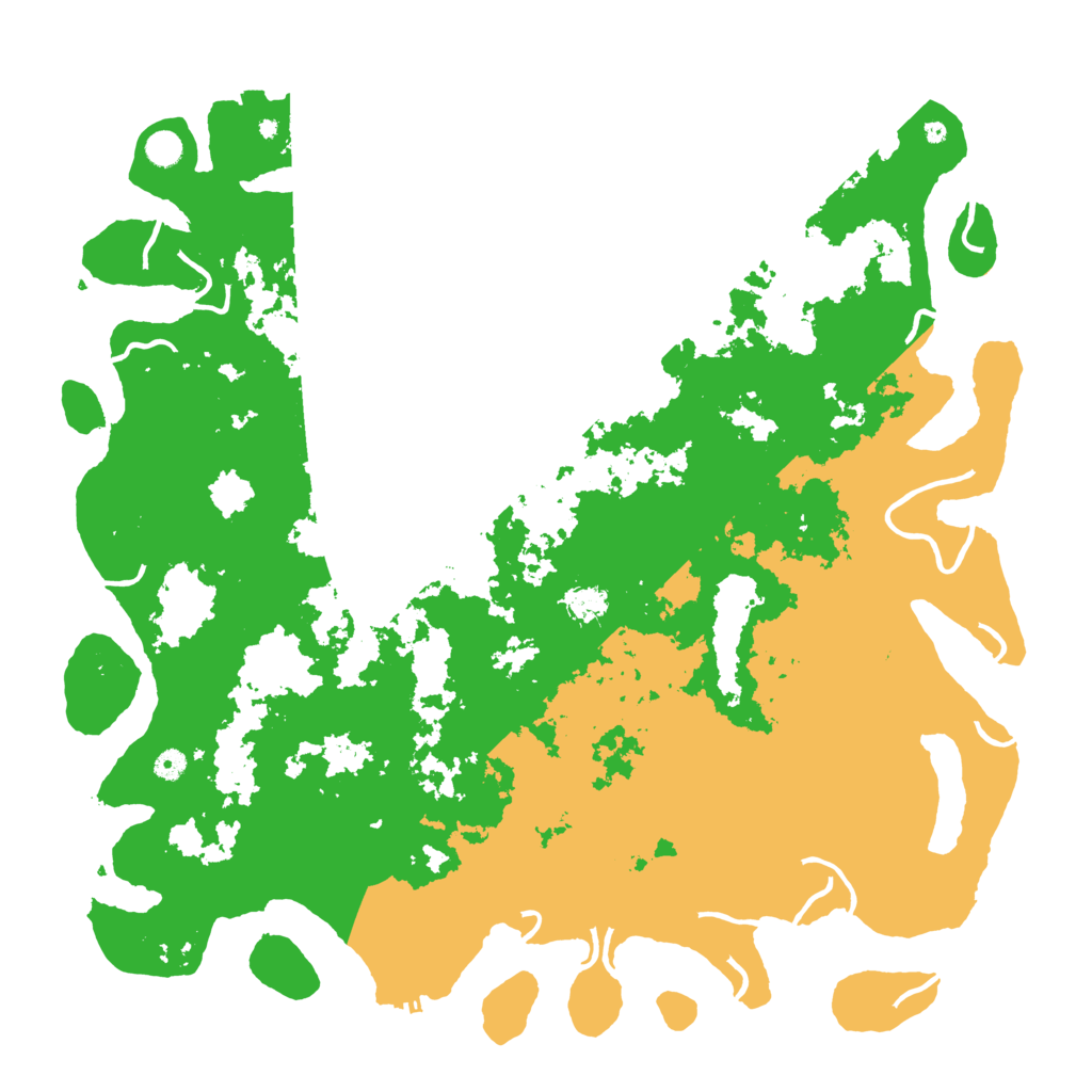 Biome Rust Map: Procedural Map, Size: 5260, Seed: 793197