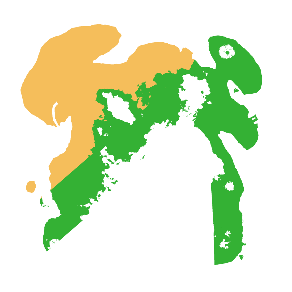 Biome Rust Map: Procedural Map, Size: 3000, Seed: 1182222967